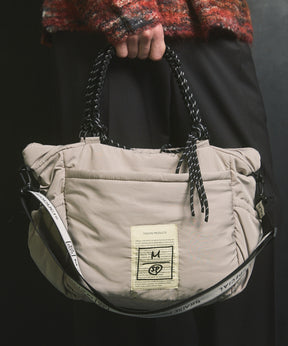 Aluminum Bonded Leather Shoulder Bag