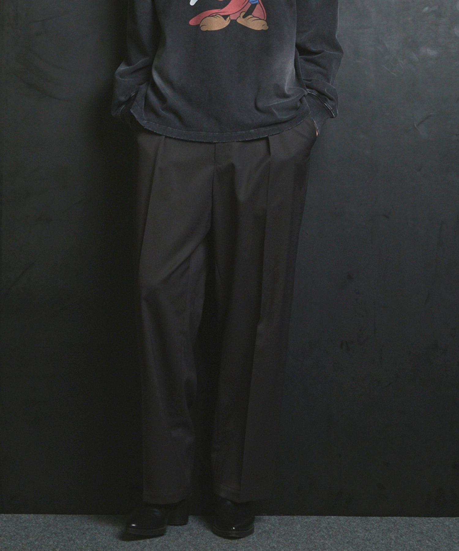 울 믹스 스무드 프라임 넓은 1짜리 넓은 바지