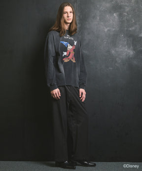 【MOVIE SERIES】「FANTASIA」- HAND - Prime-Over Crew Neck  Long Sleeve T-Shirt