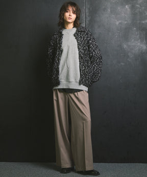 Radial Darts Prime-Over Open Collar Shirt