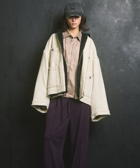 [25AW PRE-ORDER] Collarless Tweed Jacket