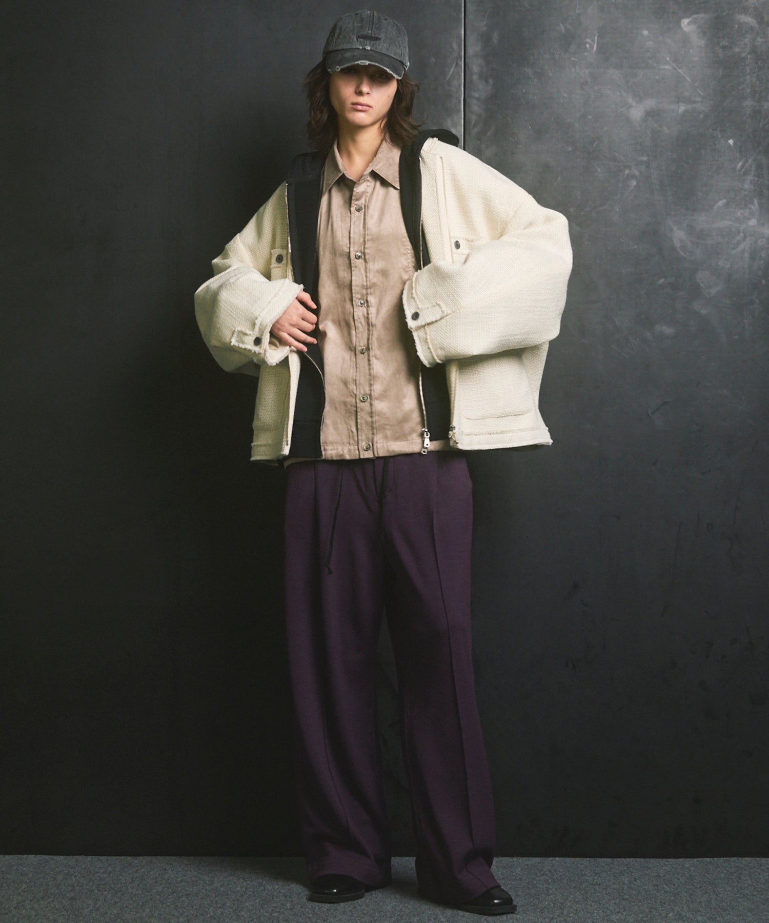 [25AW PRE-ORDER] Cashmere Cotton Wide Sweatpants