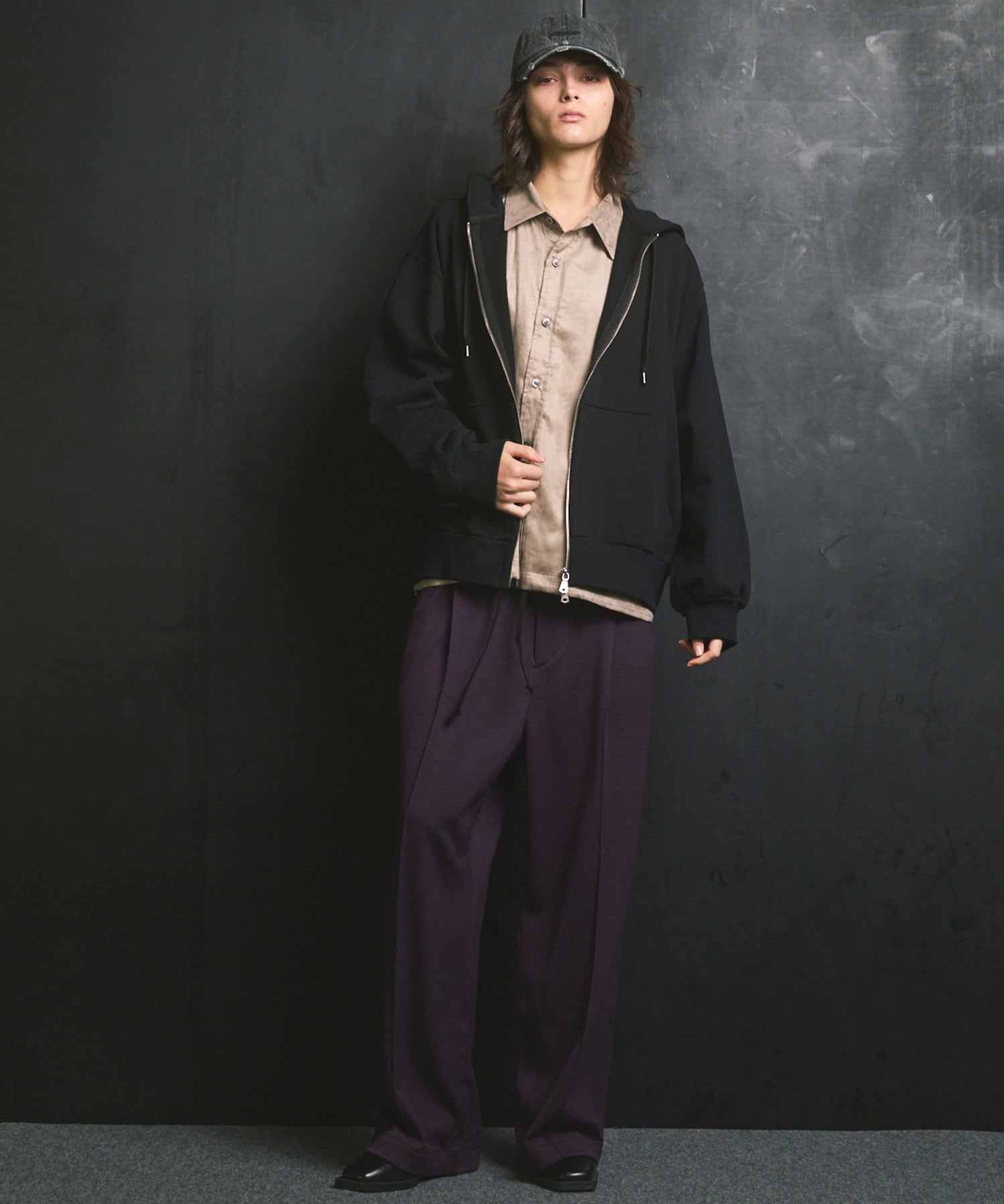 [25AW PRE-ORDER] Cashmere Cotton Wide Sweatpants