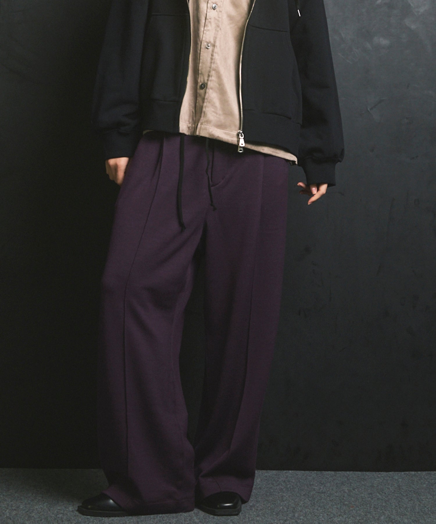 [25AW PRE-ORDER] Cashmere Cotton Wide Sweatpants