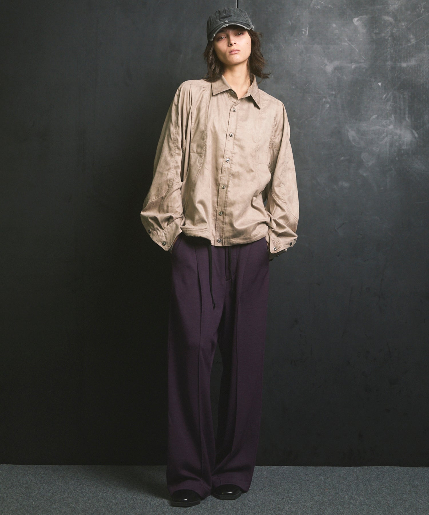 [25AW PRE-ORDER] Cashmere Cotton Wide Sweatpants