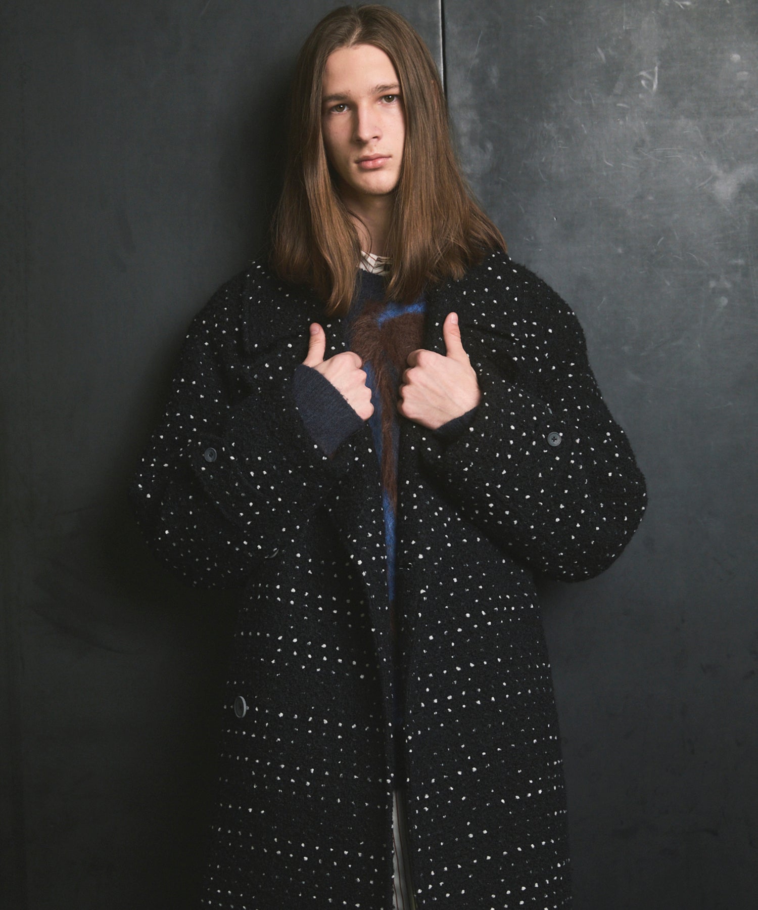 [25AW PRE-ORDER] Sheep Leather Long Coat