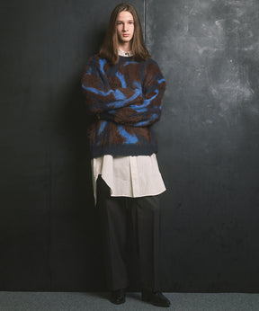 [Sales open at 12:00 on Saturday, September 13th] [Italian Dead Stock Fabric] Prime-Over Maxi Shirts Coat