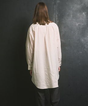 [Sales open at 12:00 on Saturday, September 13th] [Italian Dead Stock Fabric] Prime-Over Maxi Shirts Coat