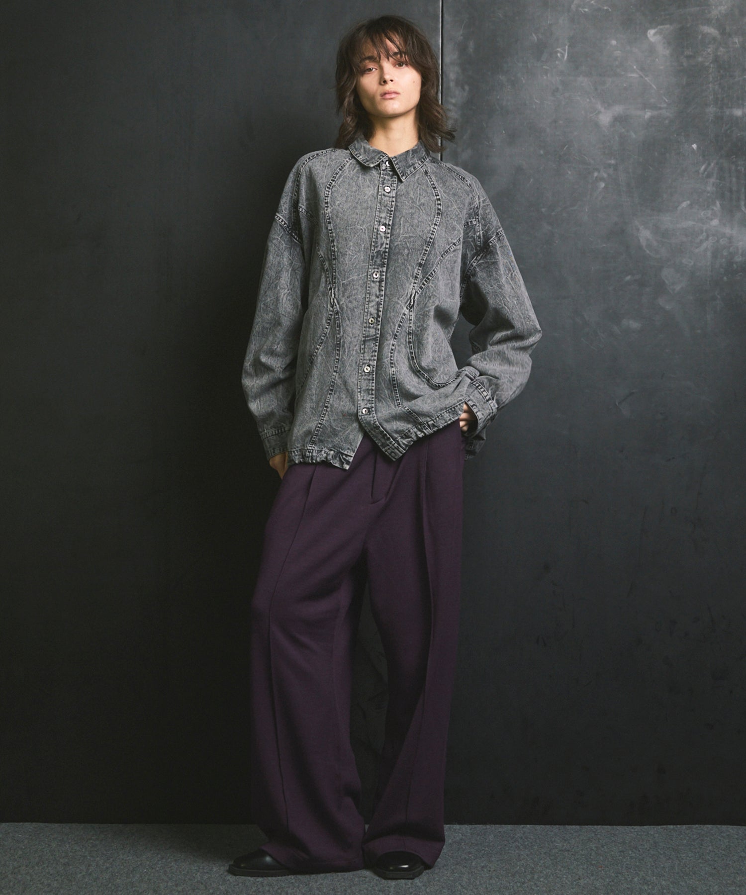 [25AW PRE-ORDER] Cashmere Cotton Wide Sweatpants