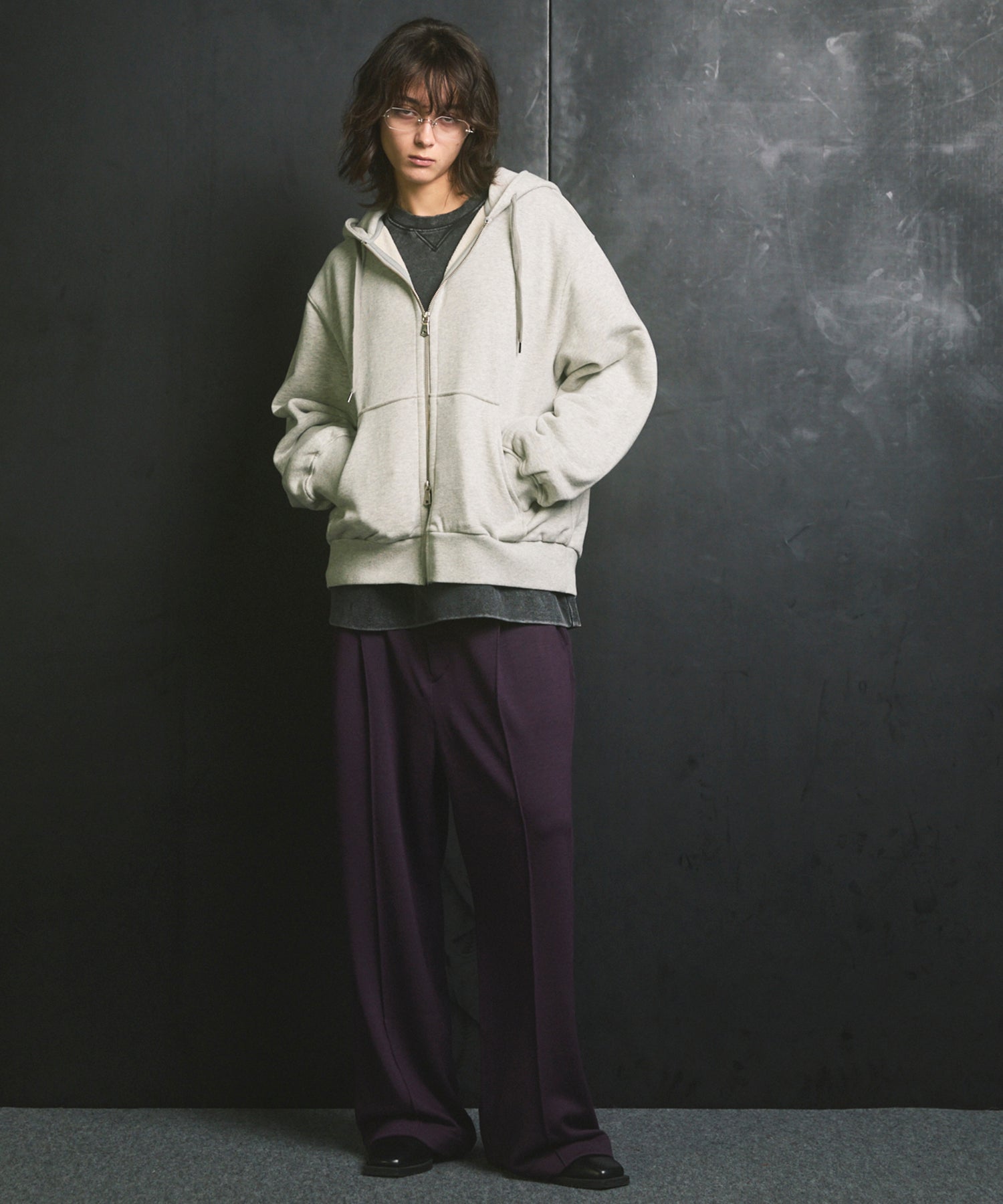 [25AW PRE-ORDER] Cashmere Cotton Wide Sweatpants