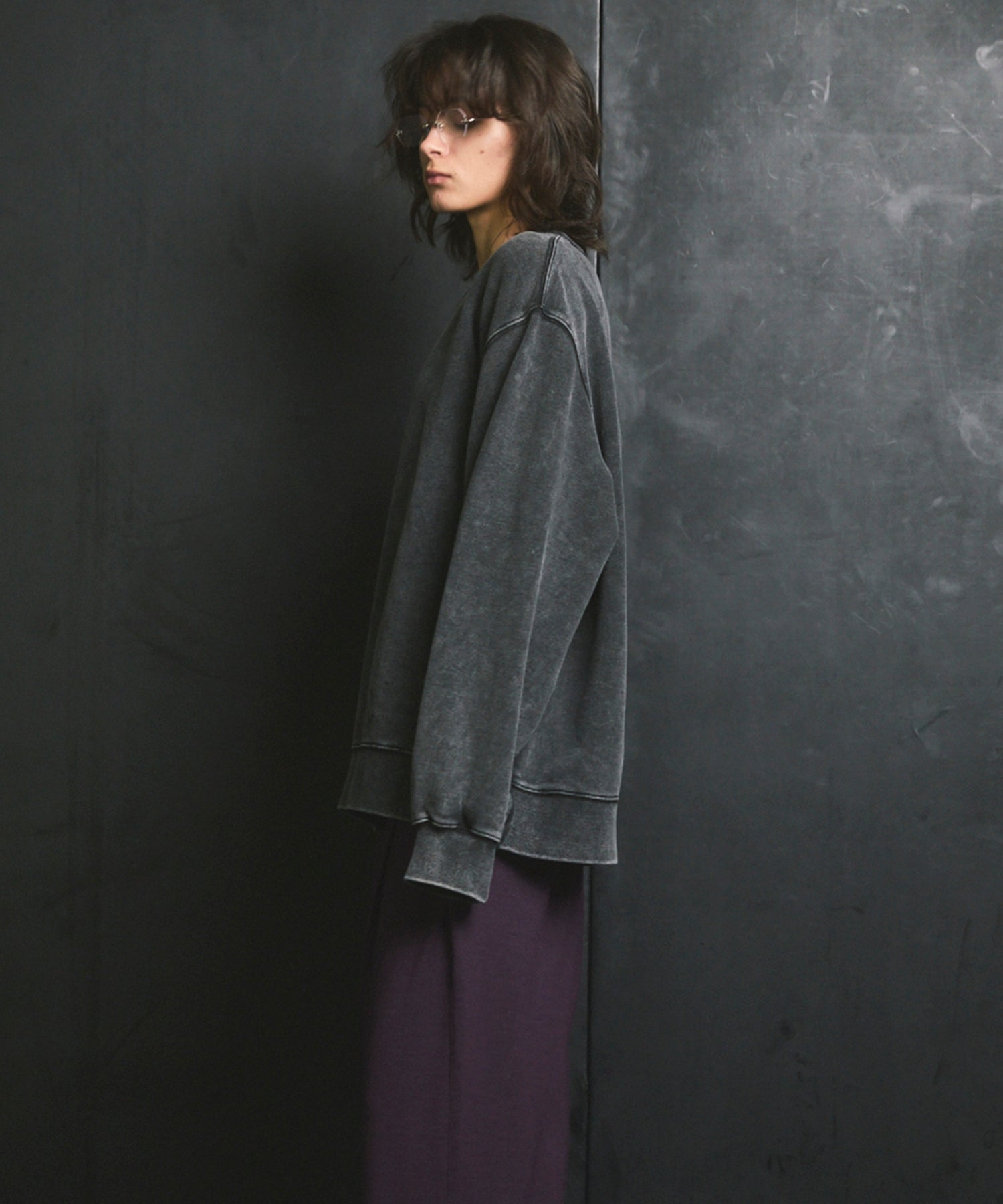 [25AW PRE-ORDER] Nuance Graphics Hand Stitching Long Sleeve TEE