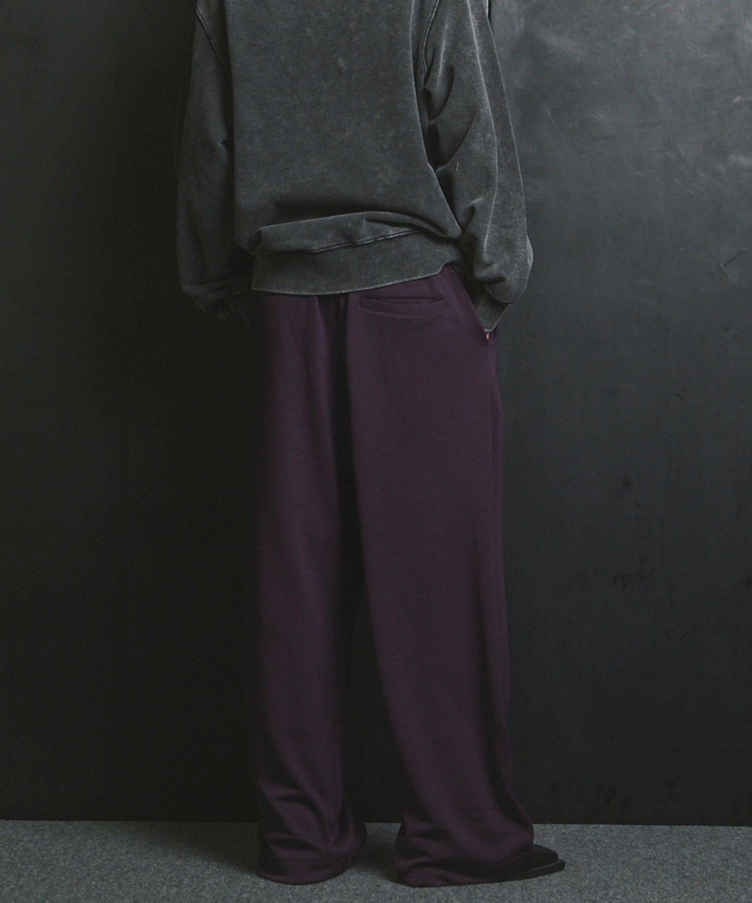 [25AW PRE-ORDER] Cashmere Cotton Wide Sweatpants