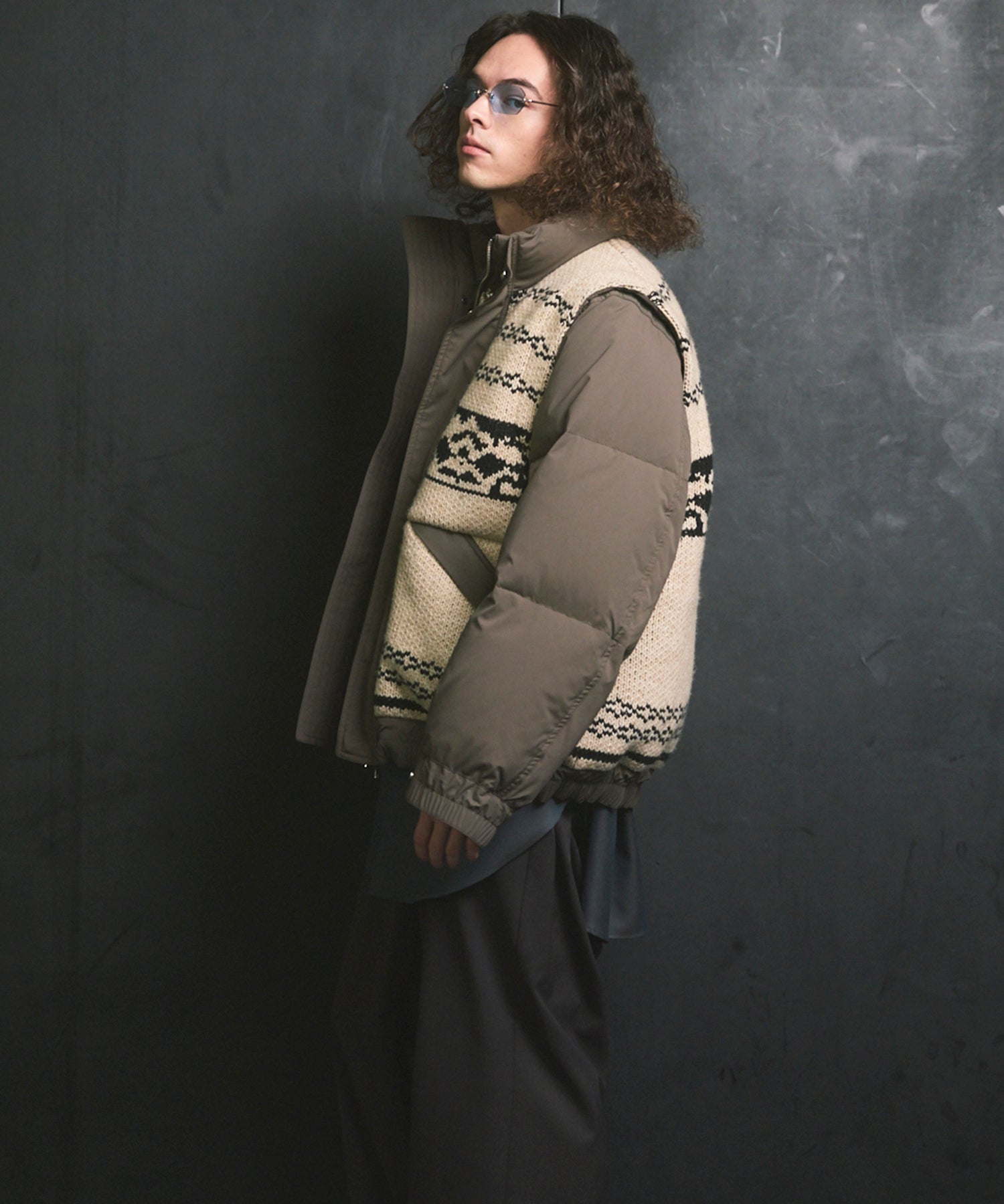 [25AW PRE-ORDER] B-3 Fake Mouton Jacket