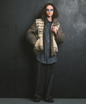 [25AW PRE-ORDER] B-3 Fake Mouton Jacket