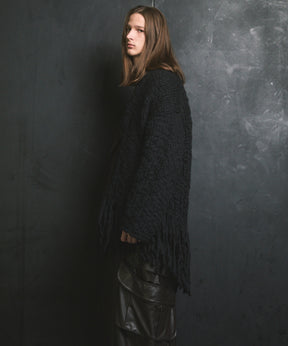 [25AW PRE-ORDER] Fade Yarn Prime-Over Full Zip Knit