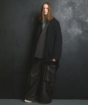 [25AW PRE-ORDER] Fade Yarn Prime-Over Full Zip Knit