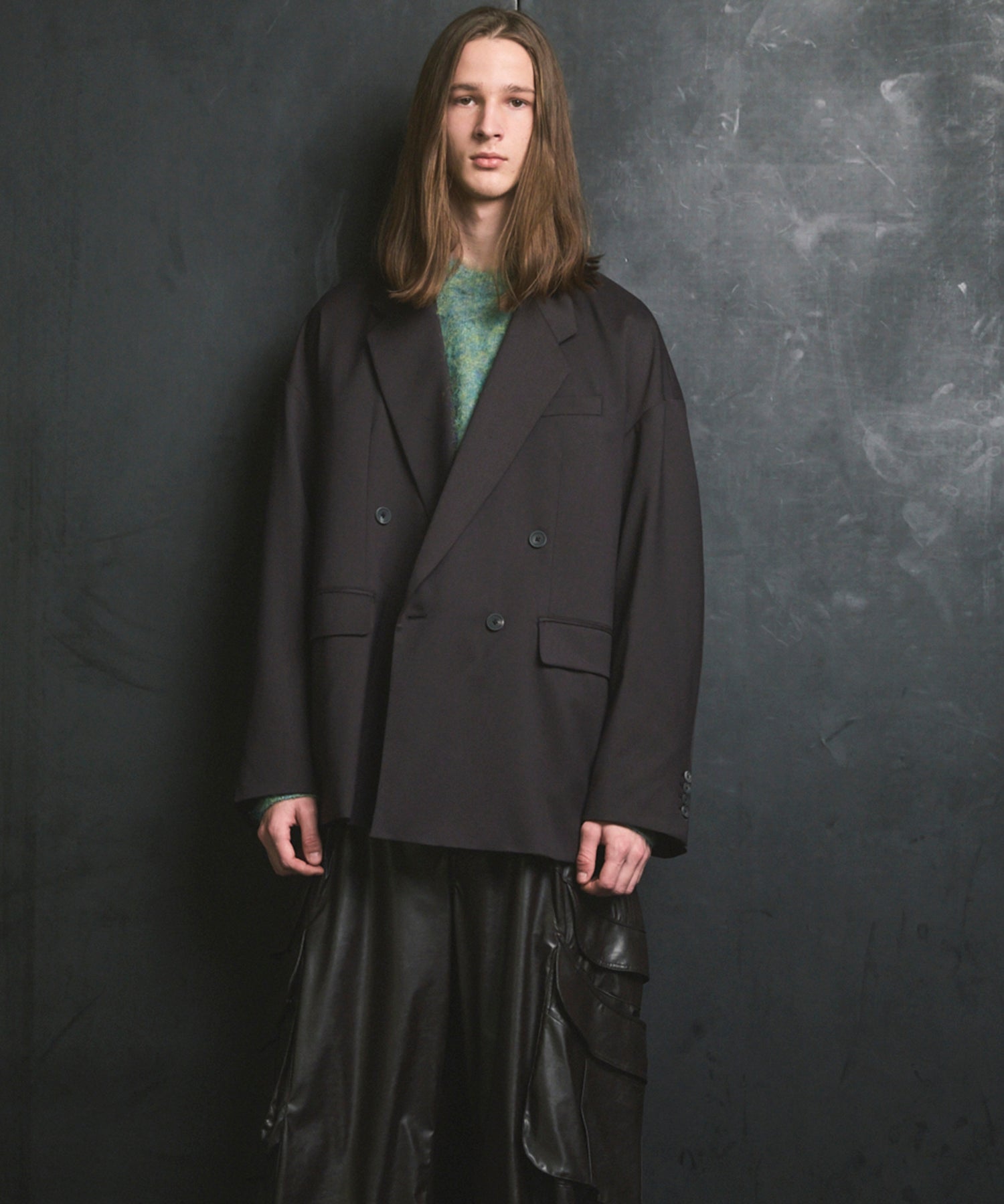 Wool Mix Prime-Over Double Tailored Jacket