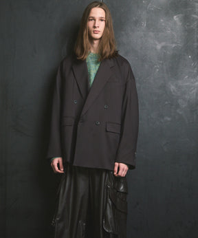 Wool Mix Prime-Over Double Tailored Jacket