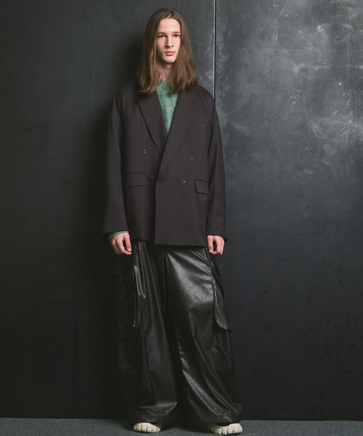 Wool Mix Prime-Over Double Tailored Jacket