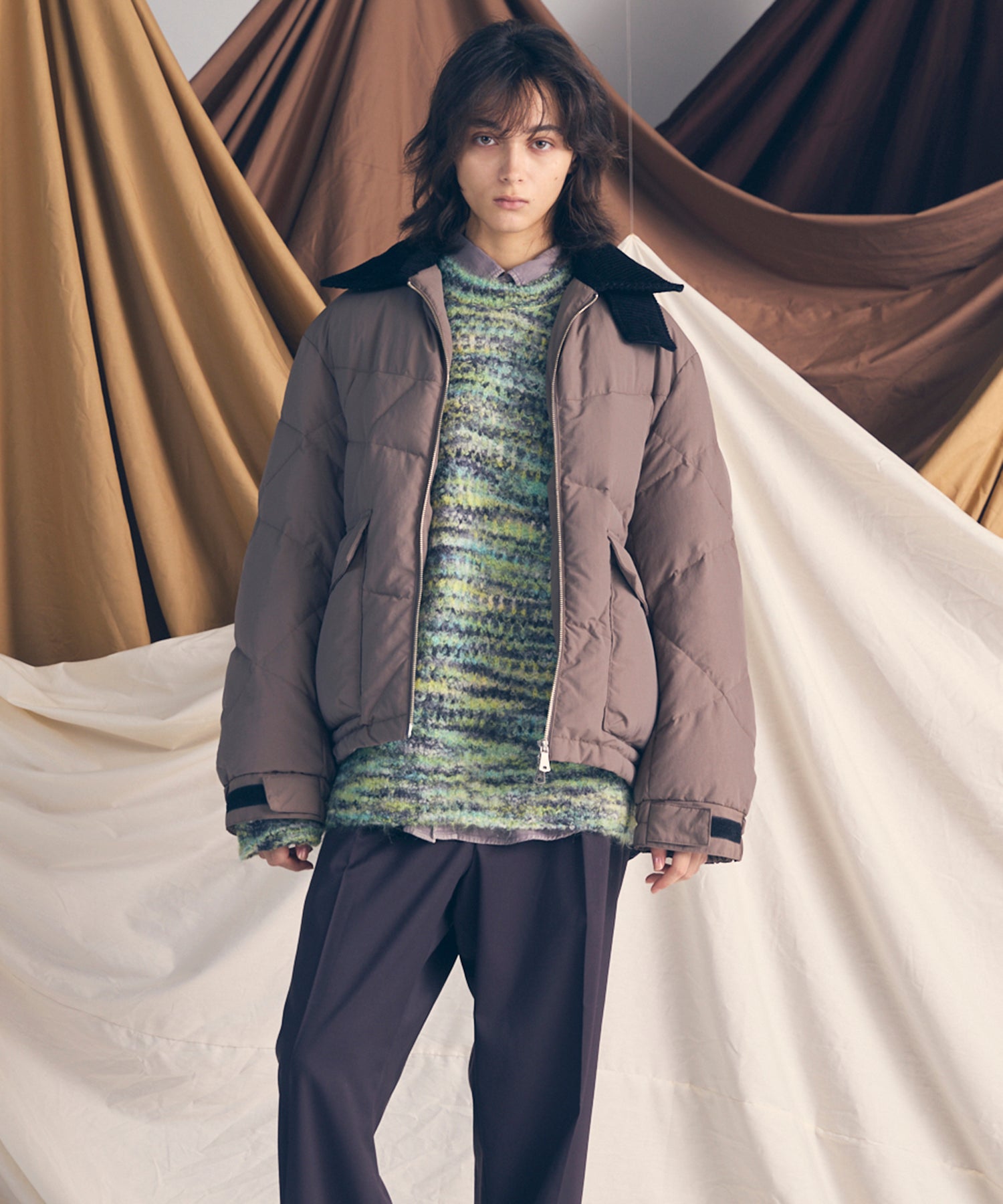 [25AW PRE-ORDER] B-3 Fake Mouton Jacket