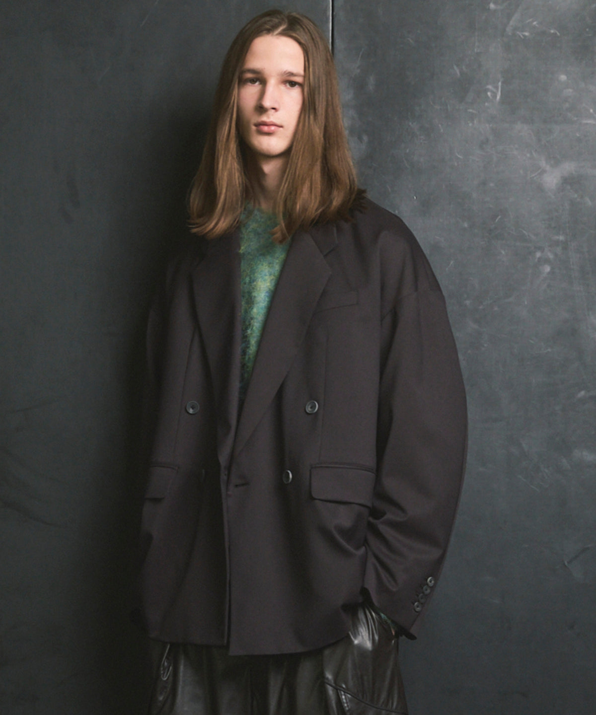 Wool Mix Prime-Over Double Tailored Jacket