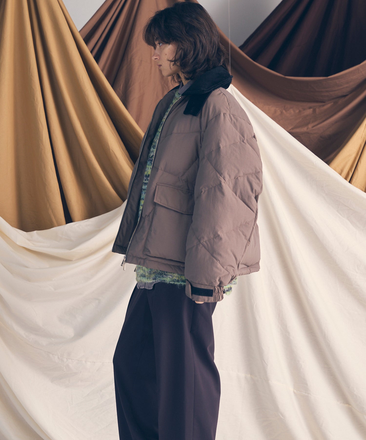 [25AW PRE-ORDER] B-3 Fake Mouton Jacket