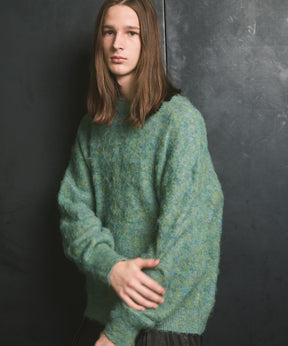 [25AW PRE-ORDER] Fade Yarn Prime-Over Full Zip Knit