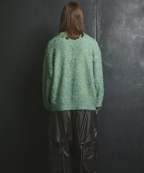 [25AW PRE-ORDER] Fade Yarn Prime-Over Full Zip Knit