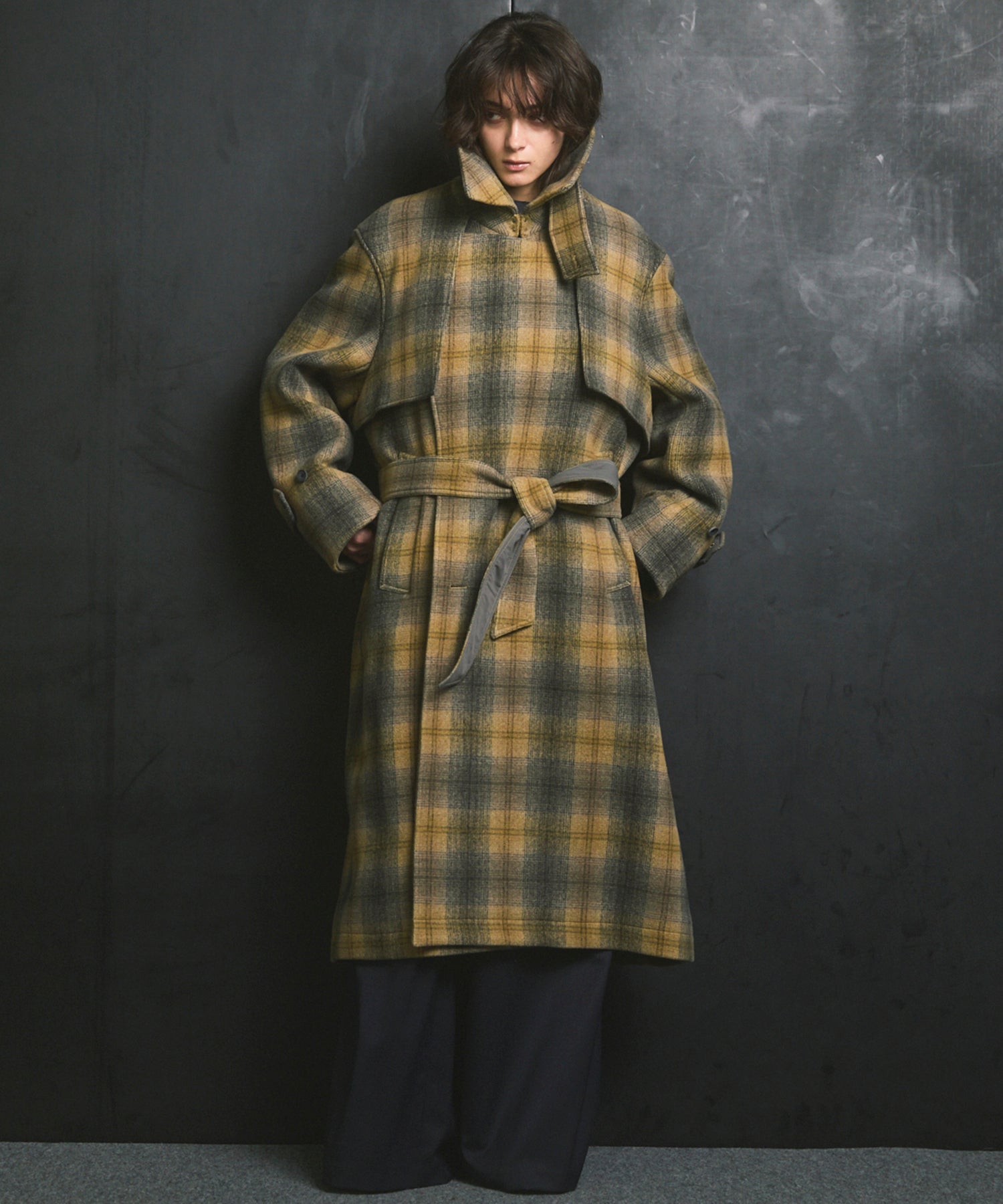 [25AW PRE-ORDER] Sheep Leather Long Coat