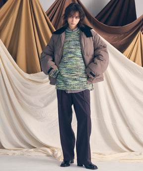 [25AW PRE-ORDER] Italian Imported Yarn Prime-Over Crew Neck Pullover Knit