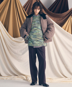 [25AW PRE-ORDER] Prime-Over Curved Zip Regular Collar Shirt