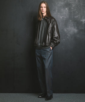 Curve Switching A Light Eco Leather Shirt