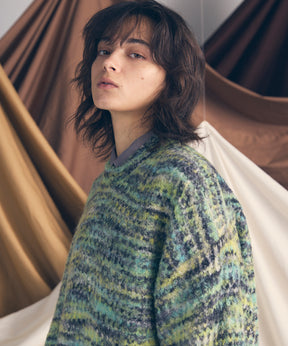 [25AW PRE-ORDER] Italian Imported Yarn Prime-Over Crew Neck Pullover Knit