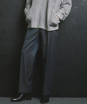 4 색 샹 브레이 세탁 가능한 양모 원은 직선 바지