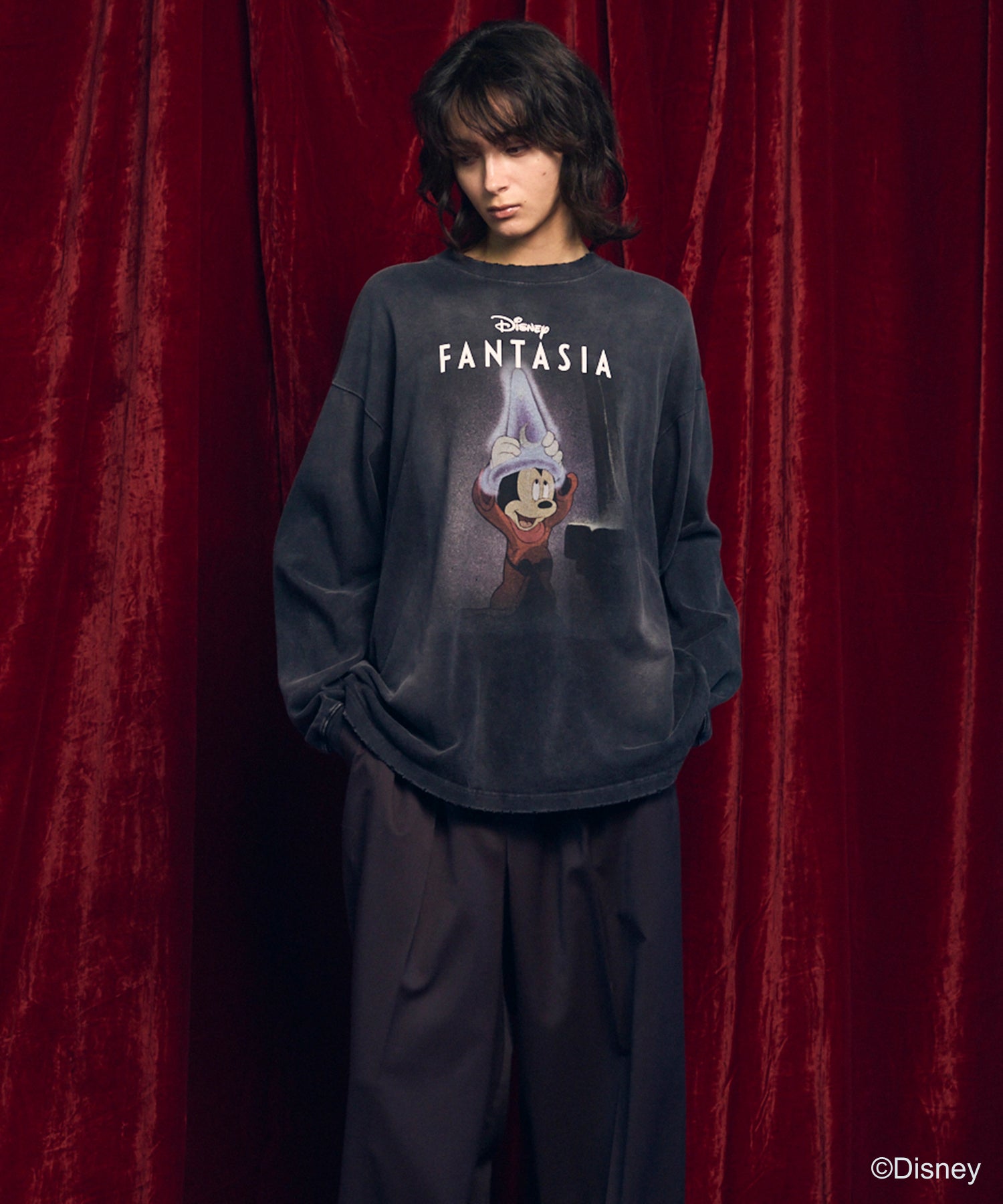 【MOVIE SERIES】「FANTASIA」- HAT - Prime-Over Crew Neck  Long Sleeve T-Shirt
