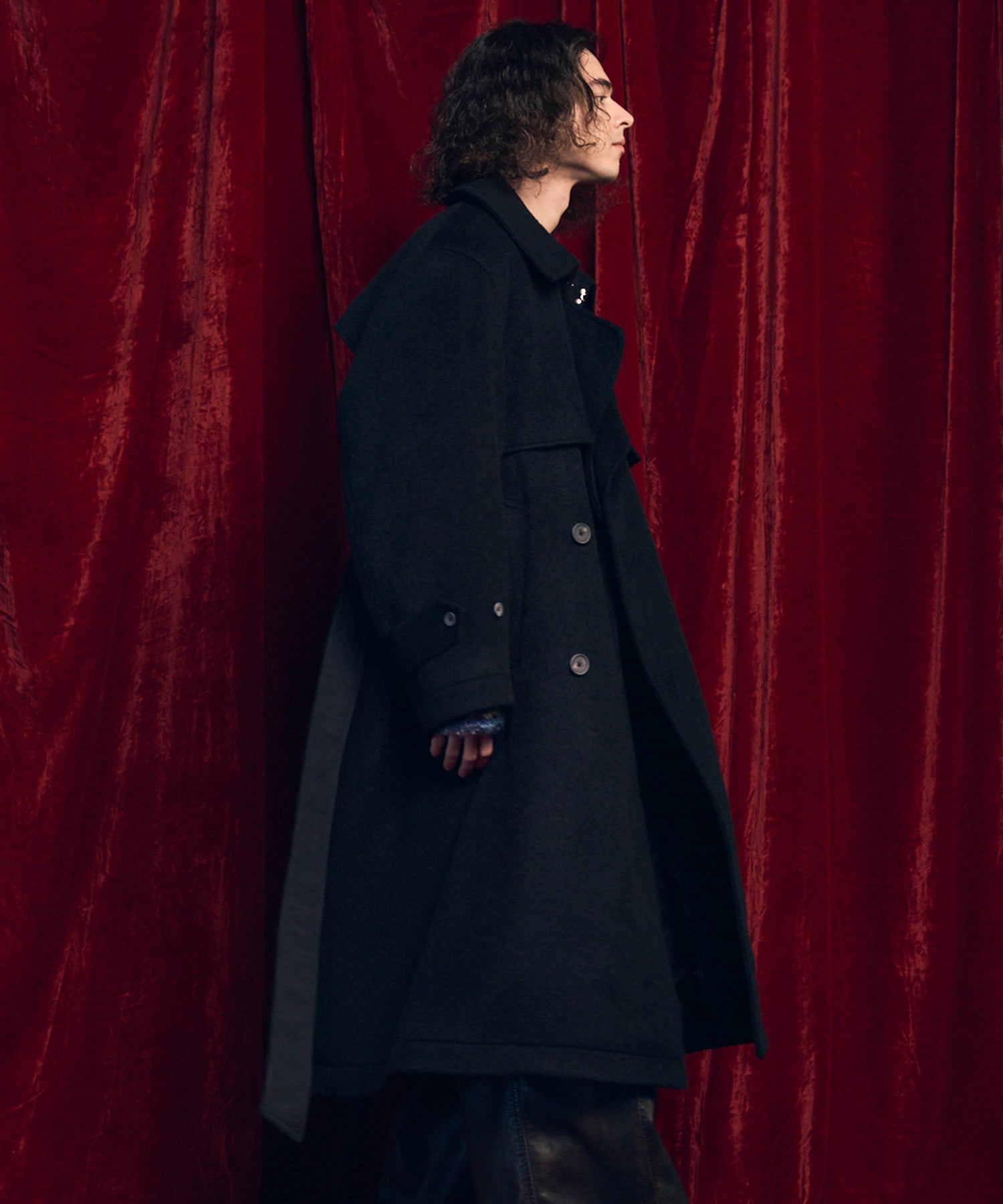 [25AW PRE-ORDER] Sheep Leather Long Coat
