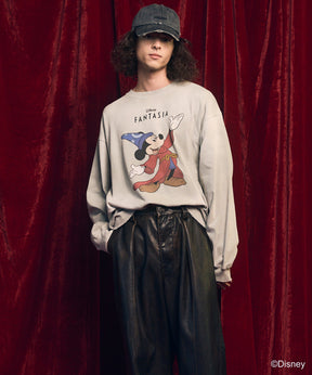 【MOVIE SERIES】「FANTASIA」- HAND - Prime-Over Crew Neck  Long Sleeve T-Shirt