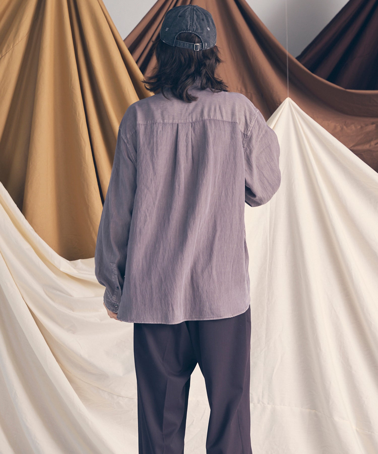 [25AW PRE-ORDER] Prime-Over Curved Zip Regular Collar Shirt