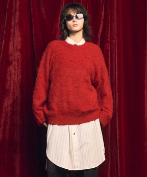 [25AW PRE-ORDER] Fade Yarn Prime-Over Full Zip Knit