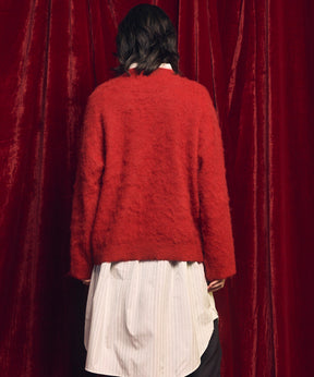 [25AW PRE-ORDER] Fade Yarn Prime-Over Full Zip Knit