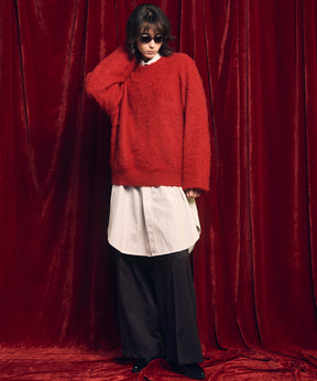 [25AW PRE-ORDER] Fade Yarn Prime-Over Full Zip Knit