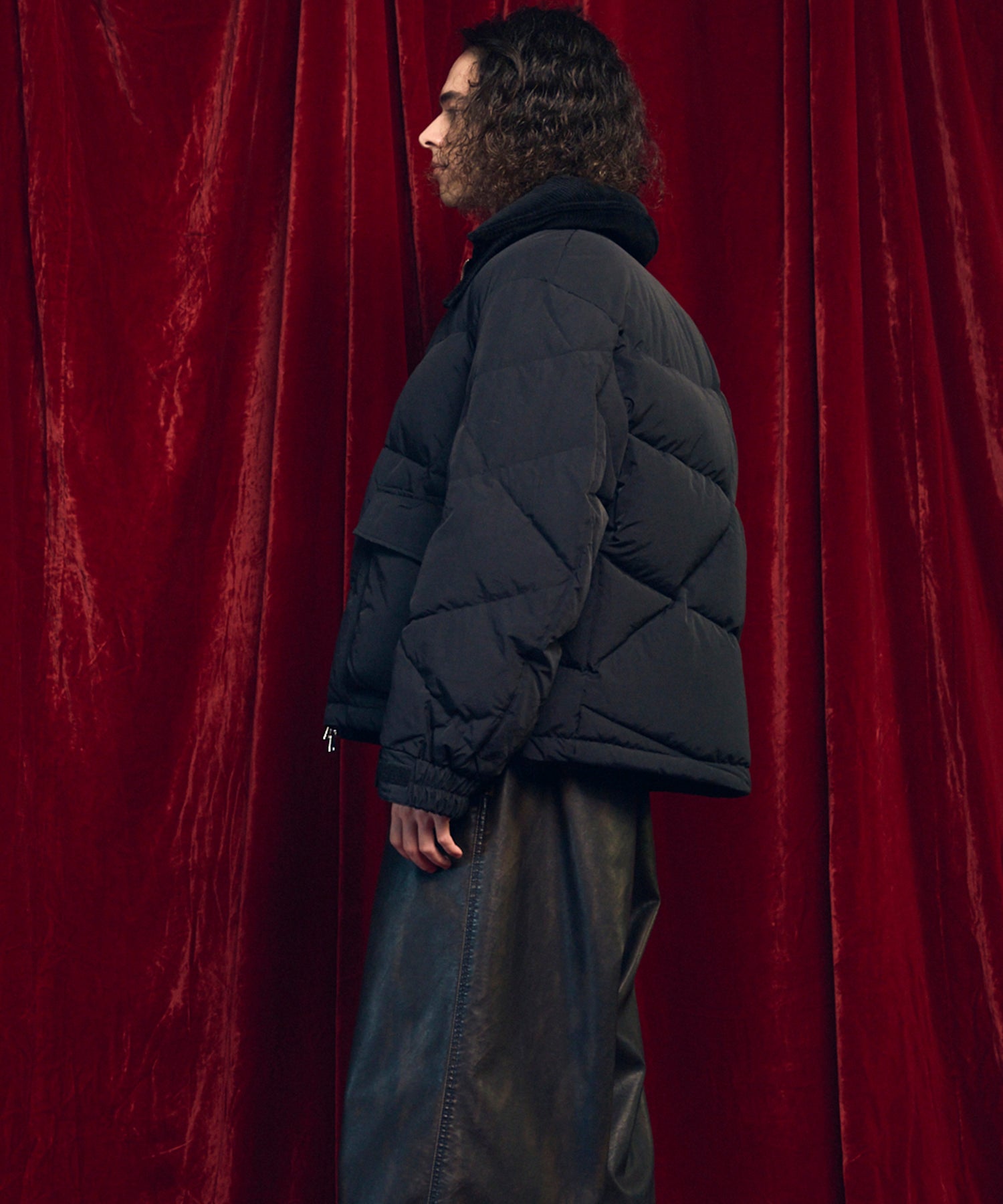 [25AW PRE-ORDER] B-3 Fake Mouton Jacket