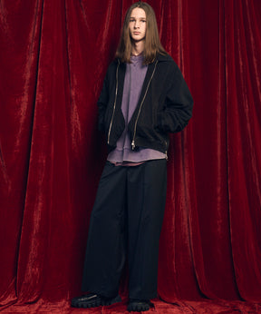 [25AW PRE-ORDER] Prime-Over Curved Zip Regular Collar Shirt