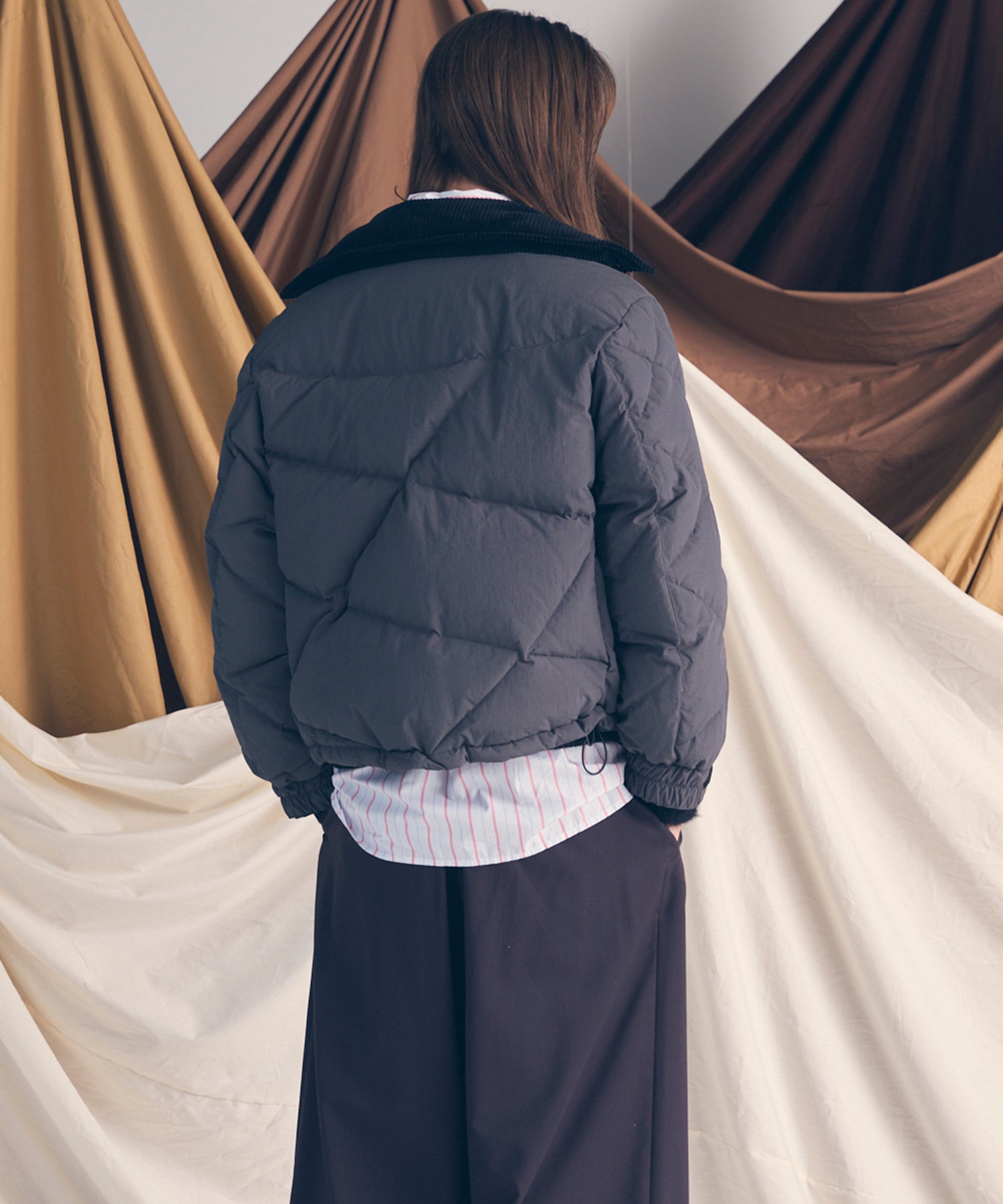 [25AW PRE-ORDER] B-3 Fake Mouton Jacket