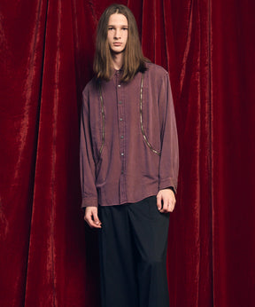 [25AW PRE-ORDER] Prime-Over Curved Zip Regular Collar Shirt