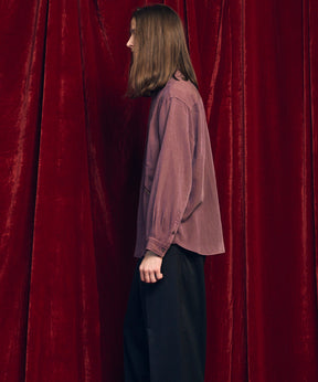 [25AW PRE-ORDER] Prime-Over Curved Zip Regular Collar Shirt