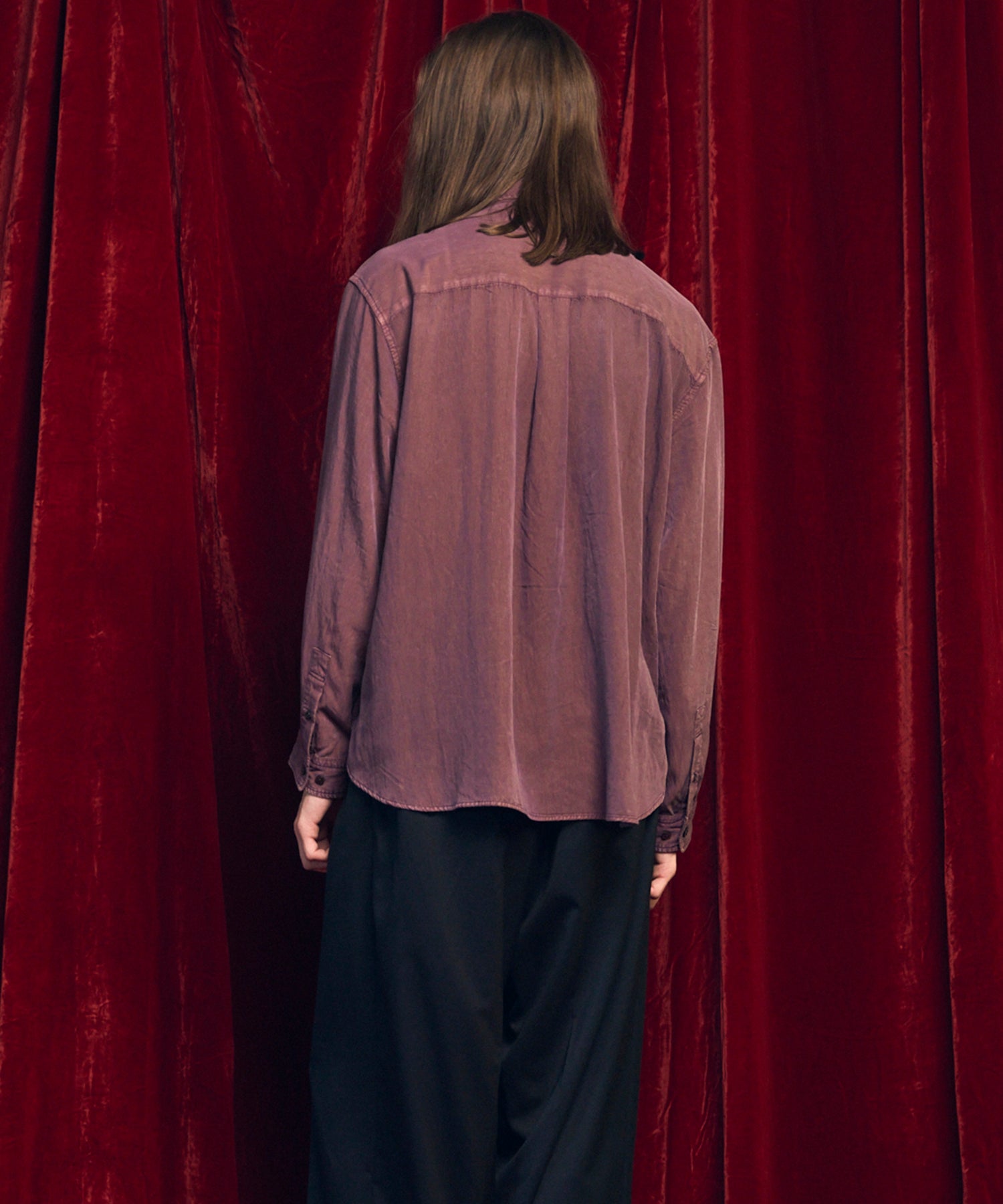 [25AW PRE-ORDER] Prime-Over Curved Zip Regular Collar Shirt