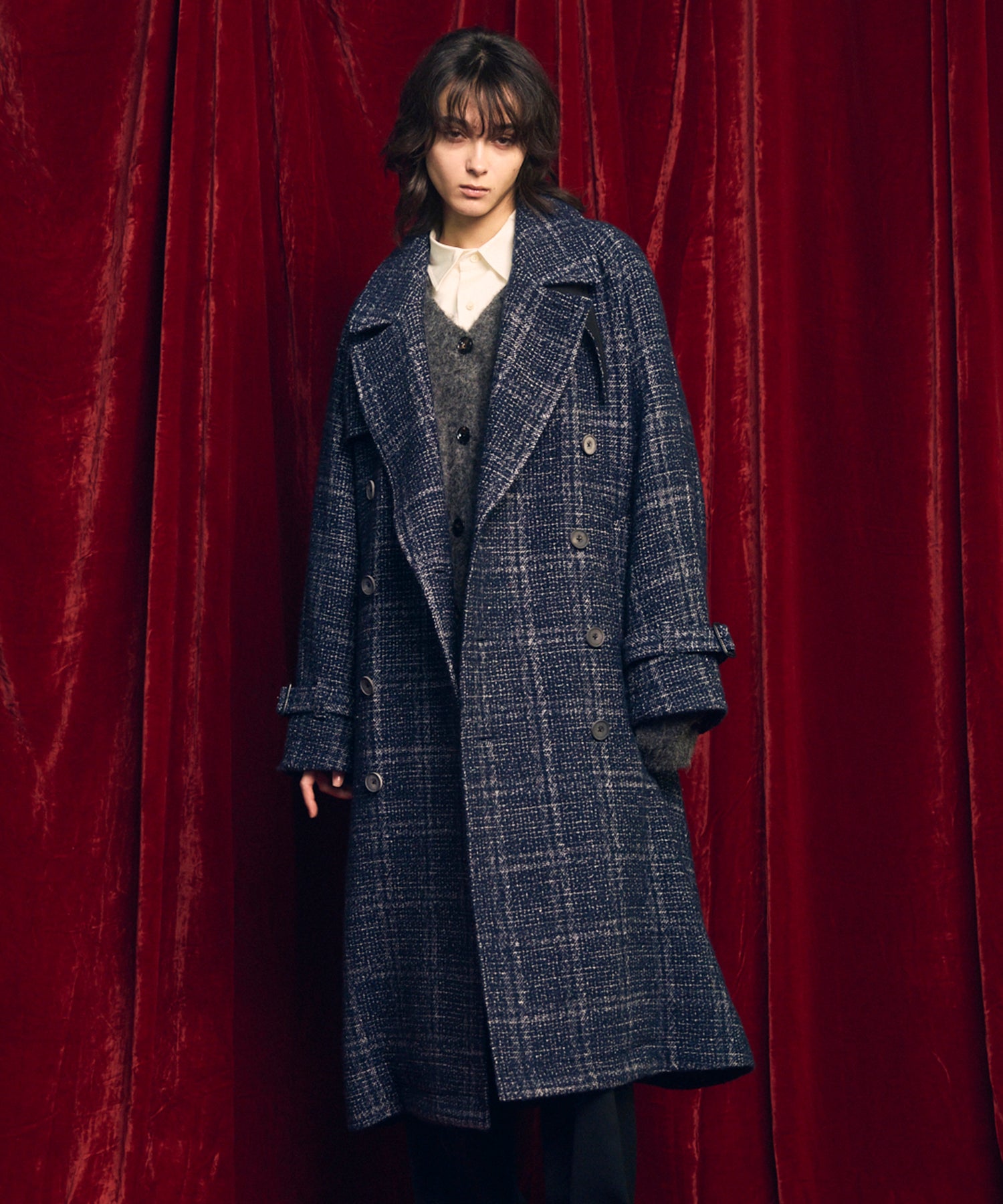 [25AW PRE-ORDER] Sheep Leather Long Coat