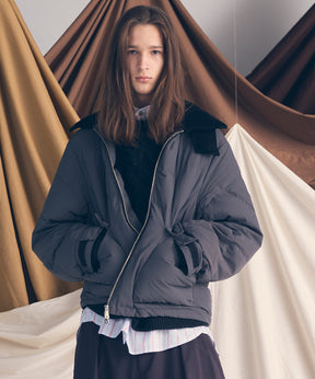 [25AW PRE-ORDER] B-3 Fake Mouton Jacket