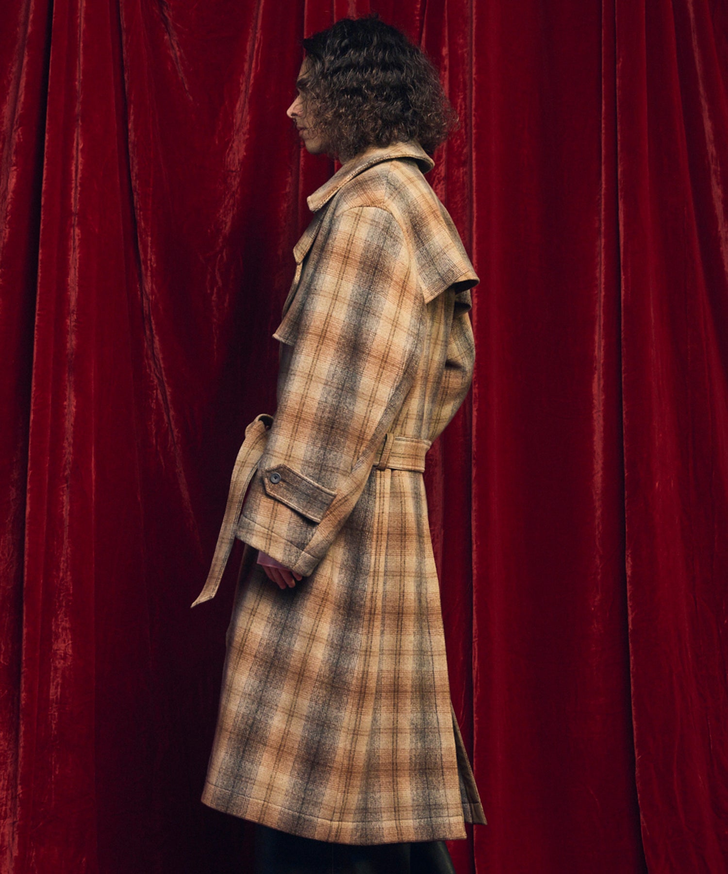 [25AW PRE-ORDER] Sheep Leather Long Coat